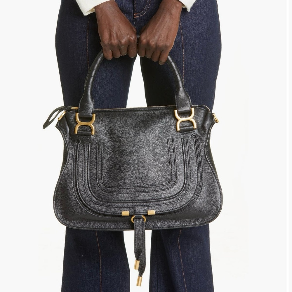 Chloe Marci Medium shoulder bag- black